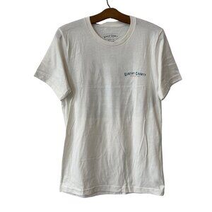 Gentry County Supply Co Short Sleeve Graphic TShirt Men M White Cotton Basic Tee
